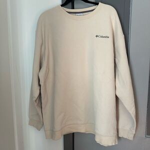 Columbia Beige Outdoor Sweatshirt